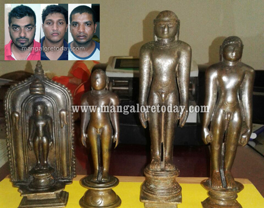 idols of Jain Tirthankaras seized